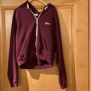 Re/Done Zip Hoodie (Distressed) Size medium